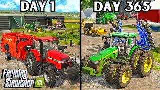 I Spent 1 Year Building The Ultimate Cattle Ranch? | Farming Simulator 25