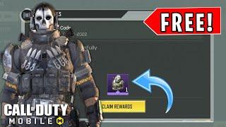 Today Codm Redeem Code | How To Get Free Ghost Skin In Cod Mobile | Codm Free Character Season 6