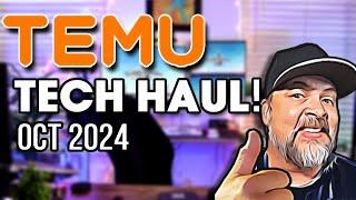 TEMU Tech Haul!!  October 2024