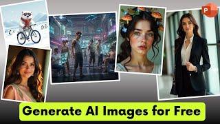 Best Free AI Image Generator – Create Stunning Images in Seconds! | Freepik | PowerPoint Basics