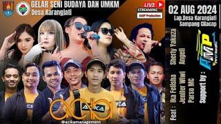 LIVE AMP MUSIC THE REAL DANGDUT - LAPANGAN DS.KARANGJATI - KEC. SAMPANG - KAB. CILACAP, 02 AGS 2024