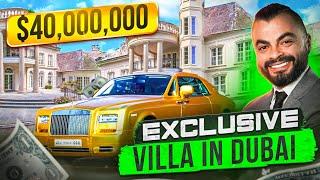 Touring a $40,000,000 Dubai Luxury Villa in Emirates Hills | Anthony Joseph