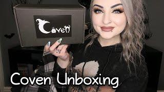 Coven - Monthly Spooky Subscription Box Unboxing - January 2022