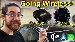 WIRELESS UPGRADE! Adding Wireless CarPlay and Charging with MINIX CP85 and MCC01!