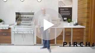 Kalamazoo Outdoor Gourmet Kitchen Display at PIRCH Showroom