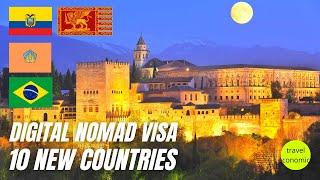 10 More Countries Announcing Digital Nomad Visas