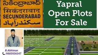 #secunderabad  #Yapral #HUDA approved open plots for sale