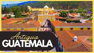 Calle del Arco in Antigua Guatemala  | Relaxing 4K Drone Tour 