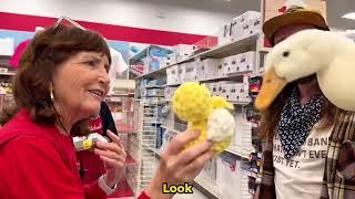 Wrinkle goes to Michaels (arts&crafts) - short version