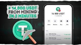 How to Claim 14,800 USDT in Just 3 Minutes – Fast & Easy Tether Mining!