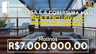 COBERTURA DE R$7.000.000,00 MAIS ALTA E EXCLUSIVA DA MOOCA! | MC4610