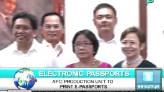 NewsLife: Apo production unit to print E-passport || Oct. 5, 2015