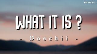 Doechii - What it is ? (Lyric Video) [Solo Version]