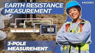 Earth Resistance Measurement | Three-pole measurement method