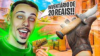 JOGUEI COM MEU INVENTÁRIO DE 20 REAIS NO STANDOFF 2 PELA PRIMEIRA VEZ (um dos melhores que já fiz)