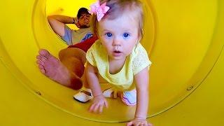 FIRST PLAYPLACE TUNNEL SLIDE! ️