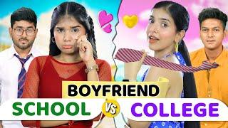 My First BOYFRIEND In School vs College | Student Life | Anaysa