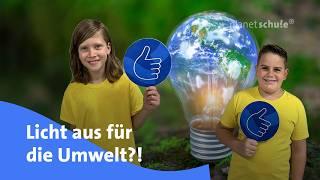 Wieso ist Strom sparen gut für das Klima? - Erklär’s mir | planet schule