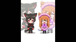 Hanabi Momo and Yami Ryoki! #shorts  #animals #animation