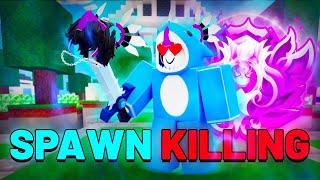 SPAWNKILLING @prezones For TOP 2 RANK || Roblox Bedwars