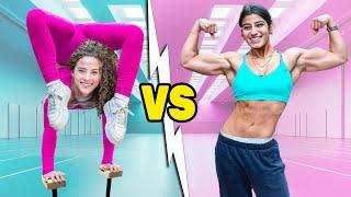 GYMNAST VS BODYBUILDER