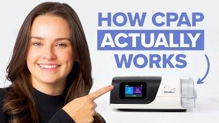 How does a CPAP machine work?
