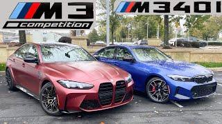 The 2025 BMW M3 Competition vs M340i - Which ONE Reigns Supreme?