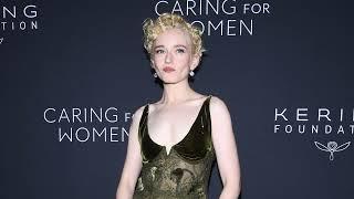 Julia Garner Attends Kering's 3rd Annual Caring for Women Dinner in New York