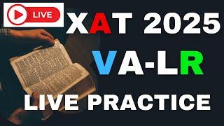 XAT VA-LR practice for XAT 2025! How to approach XAT VALR section with practice.