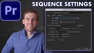 Adobe Premiere Pro Tutorial (2023) - Sequence Settings and Export Settings