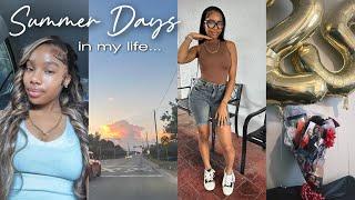 Summer Days In My Life: drive w me, date w mommy, new hair, shopping 4 bae bday & more | Ula Hair