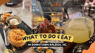 RALEIGH NC What to Do Downtown / Raleigh NC Spot/ NC Bars / Morgan Street Food Hall/The Casso