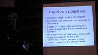 Creating Minds Symposium- Part 5 of 7, Howard Gardner on 5 Minds for the Future.mov