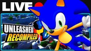 Playing Sonic Unleashed PC LIVE Part 1