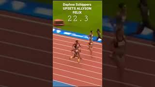 Throwback to Schippers running down Allyson Felix to take home GOLD!! In 200m #shorts #throwback