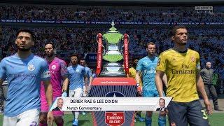 FIFA 20 | Manchester City vs Arsenal  - Full FA Cup Final Gameplay