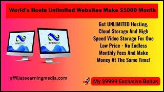 Infinitehub Review World’s Technology Hosts Unlimited Websites Make $1000 Month | Make Money Online