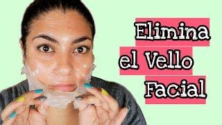 Mascarilla casera para eliminar el vello facial