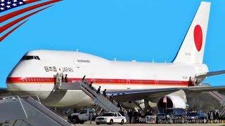 Japanese Air Force One U.S. Visit - Joint Base Andrews