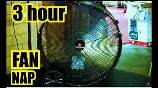 INDUSTRIAL FAN SOUNDS 3 Hour FAN NAP to Barrel Fan Noise