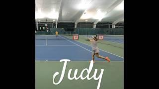 Judy! #njtennis #테니스 #tennis #tennismatch #tennislife #tennisdoubles