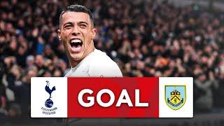 WHAT A GOAL | Pedro Porro | Tottenham Hotspur 1-0 Burnley | Third Round | Emirates FA Cup 2023-24