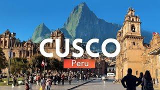  CUSCO PERU 2024 4K Walking through the Capital of The Inca Empire | Cusco Walking City Tour  HDR