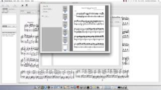 Sheet Music in Power Music Mac