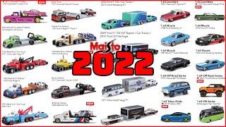 Maisto's 2022 Catalogue *REVEALED*! 1:64 Scale MUSCLE, LOWRIDERS, EXOTICS, TRUCKS,.. DIECAST NEWS!!!