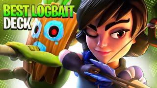 THE BEST LOGBAIT DECK IN CLASH ROYALE!!!!!!!!