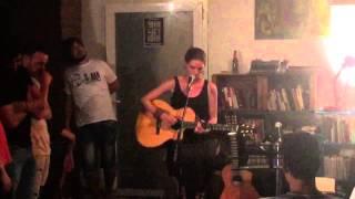 Sarah Browne at Kaf Cafe in Valencia