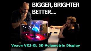 The World's Biggest 3D Volumetric Hologram Display