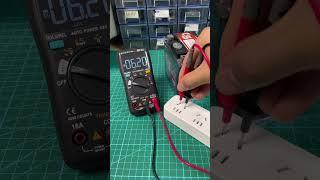 This simple way to use multimeter.