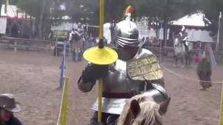 Jousting - Finals, David Schade & Charlie Andrews, 4th Pass, Sherwood Forest Faire